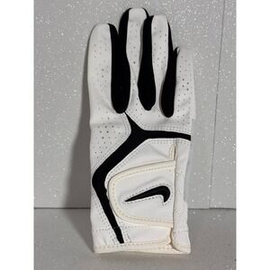 Nike Dura Feel Junior Golf Glove Small Right Hand White Black N.101.6186.284.SL